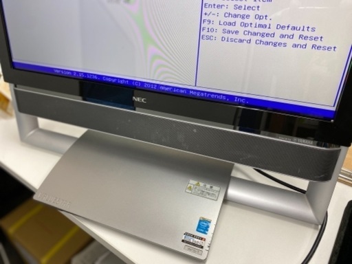 売約済み!ありがとうございました!爆安!NEC一体型デスクトップ