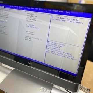 売約済み！ありがとうございました！爆安！NEC一体型デスクトップ