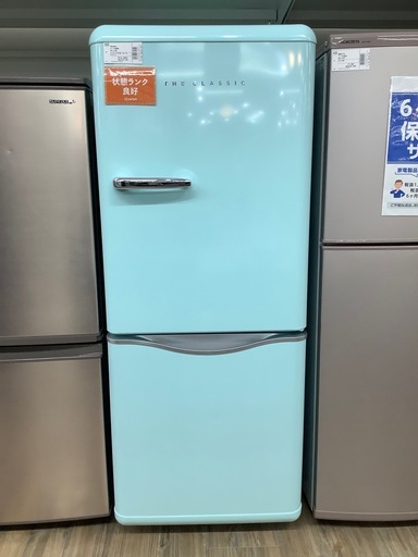 安心の6か月保証付き!!2018年製DAEWOOの2ドア冷蔵庫!!