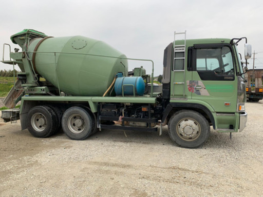 日野 プロフィア コンクリートミキサー車 生コン車 車検付 即戦力 トモランカ 稲永のトヨタの中古車 ジモティー
