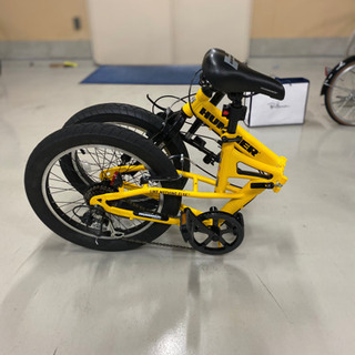 超美品　HUMMER 20インチ折り畳み自転車