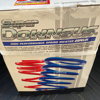 スーパーダウンサス　エスペリア　TOYOTA ハリアー　フロント　リア　セット