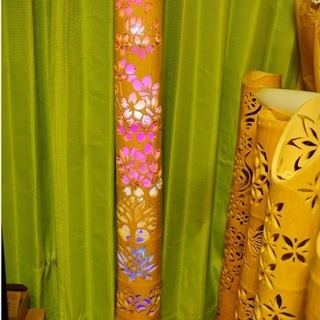 ★超大型★ 竹灯り　彩シリーズ　〜桜・蓮〜　竹灯籠　孟宗竹