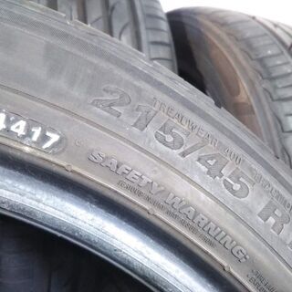 夏17インチ4本【点検OK】215/45R17 KUMHO SENSE SE11【~80%富山 手渡しもOK】17インチ 中古 クムホ 　215/45/17　215/45-17　215-45-17　215/45ZR17