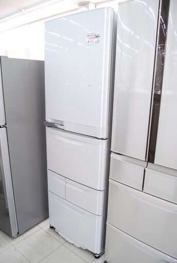 4875 三菱 自動製氷付 冷凍冷蔵庫 MR-T40AS-PS 401L 2012年製 5ドア 愛知県岡崎市