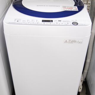 4658 シャープ 全自動洗濯機 ES-G7E2-KB 7.0kg 2015年製 愛知県岡崎市