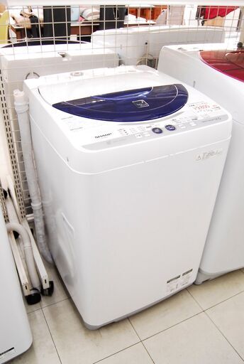 4887 シャープ 全自動電気洗濯機 4.5kg ES-45E6  2011年製 愛知県岡崎市