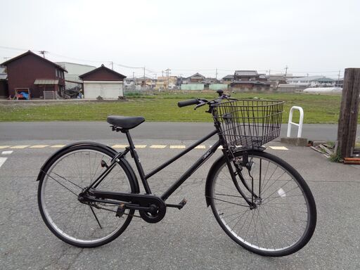 affiche 26インチ 婦人用自転車 黒 （105）