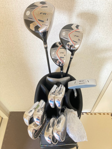 ✨良品✨【メンズ：ゴルフセット】 LYNX シルバーキャット FR 購入