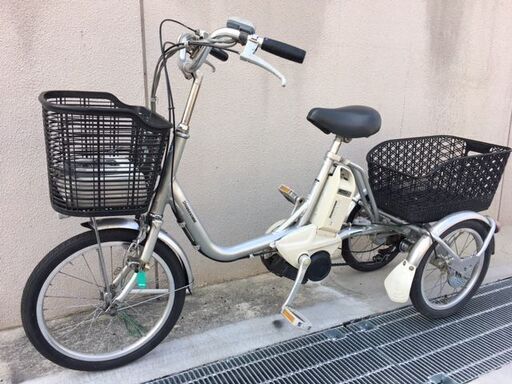 ●タイヤ等新品●ブリジストン 電動三輪 電動アシスト自転車 ヤマハ