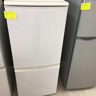 シャープ137L　冷蔵庫　2015年製！！！　分解クリーニング済み！！！