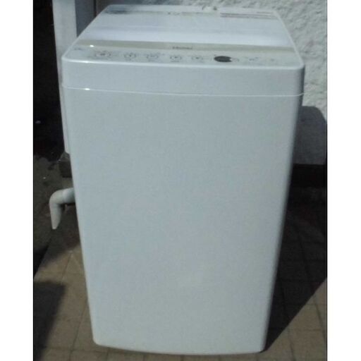 JMS0181)ハイアール 全自動洗濯機 JW-C45BE-W 2018年製 4.5kg ホワイト 中古品・動作OK【取りに来られる方限定】