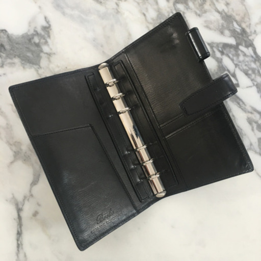 Brelio 本革 システム手帳                            ティストフル コードバン バイブルサイズ システム手帳 20mm ベルトタイプ 0560