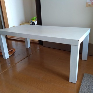 【取引中】ニトリ　白いローテーブル