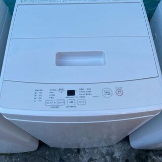 ■都内近郊無料で配送、設置いたします■2019年製　風乾燥付き洗濯機　無印良品　MJ-W50A　5キロ■MA02