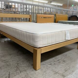 【愛品館 江戸川店】無印　セミダブルベッド　ベッド　ID:153-017349-007　配送可　代引き配送可（代引きの場合は現金のみのお取り扱になります）