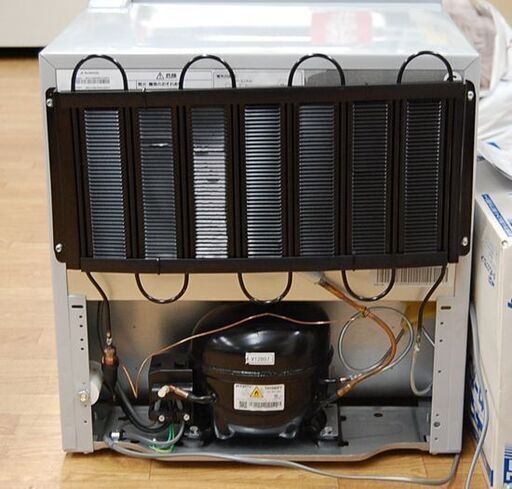 2019年製 Haier 1ドア冷凍庫 JF-NU40G 38L グレー サイコロ型