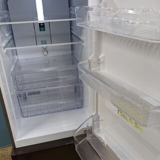 シャープノンフロン冷凍冷蔵庫SJ-PD 27D-T クリーニング済2018年製271L