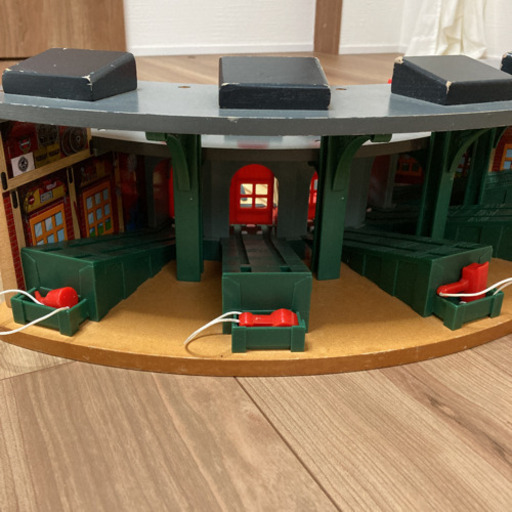 トーマス木製レール　操車場