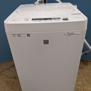 (売約済み)SHARP シャープ 全自動洗濯機 4.5kg 20...