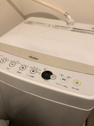 Haier 洗濯機4.5kg  3/27まで
