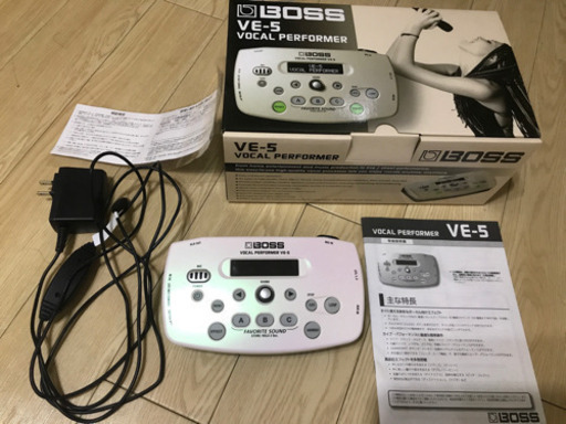 早期終了有 ボーカルエフェクター BOSS VE-5