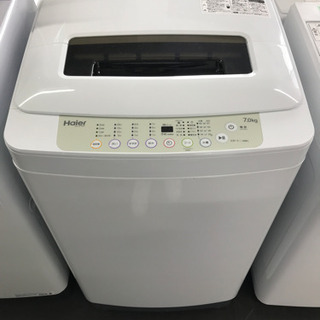 【ネット決済・配送可】🏀洗濯機ハイアール・JW-K70H・201...