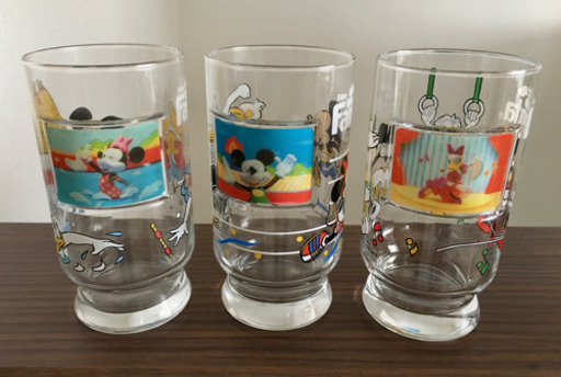 ディズニー とびだすグラス 3個 ファンタ 未使用品 プーさんさん 菊水の食器 コップ グラス の中古あげます 譲ります ジモティーで不用品の処分