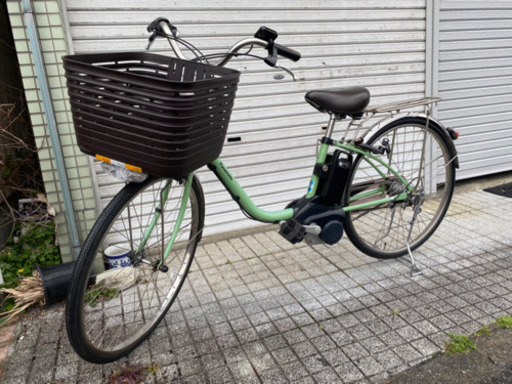 【電動自転車】ほぼ未使用❗️パナソニック　ビビDX 16ahバッテリー　若林自転車　SALE中❗️値段交渉OK❗️美品です