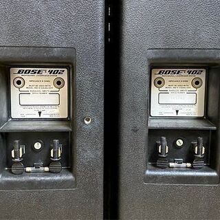BOSE/ボーズ スピーカー 402 ペア 2本 セット シリアル連番 ブラック