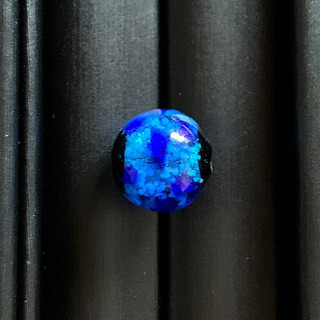 琉球ホタルガラス ブルー×ライトブルー（蓄光）（12mm玉）