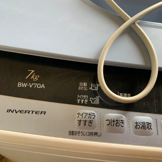 【ネット決済】HITACHI 日立 洗濯機 7kg BW-V70A