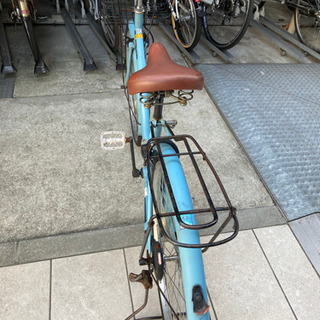 ちょっと古い自転車です。