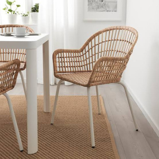 IKEA チェア　ラタン　取りに来てくれる方