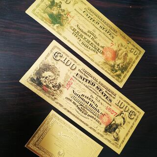 【希少】1875年Dollar Banknotes アメリカ製 ...