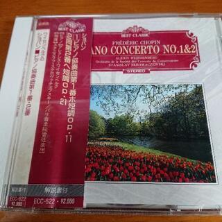 クラシックCD　ショパン　PIANO　CONCERTO　NO.1&2