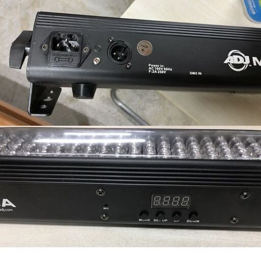 MEGA BAR RGBA LEDウォッシャー バータイプ 電源コード付き 舞台照明