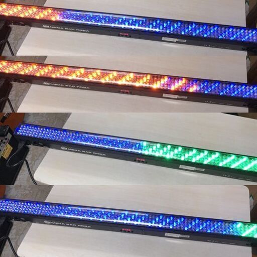 MEGA BAR RGBA LEDウォッシャー バータイプ 電源コード付き 舞台照明