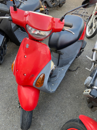 SUZUKI レッツ4 セル始動　スクーター原付　福岡市南区