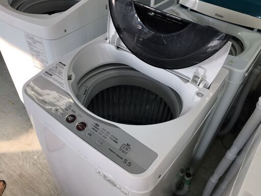 シャープ5.5K洗濯機　Ag+イオンコート　2011年製　分解クリーニング済み！！！