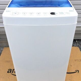 Haierハイアール 4.5kg 全自動洗濯機 JW-C45CK...