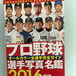 プロ野球選手写真名鑑 2016