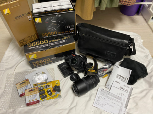 Nikon D5500 ダブルズームキット BLACK