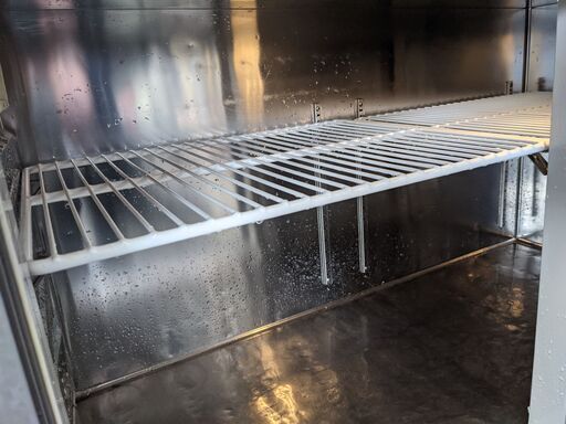 ホシザキ 業務用テーブル形冷蔵庫 RT-150SNF-S 台下冷蔵庫 コールドテーブル 2016年製 スライド扉