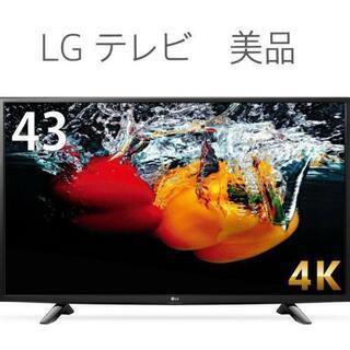 LG 43型　テレビ　43UH6100　【美品】
