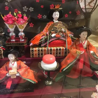 雛人形 三段飾り 久月 紅白梅