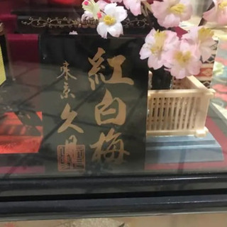 雛人形 三段飾り 久月 紅白梅