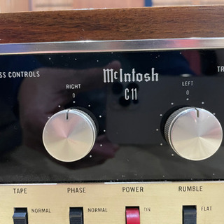 McIntosh C11 真空管プリアンプ