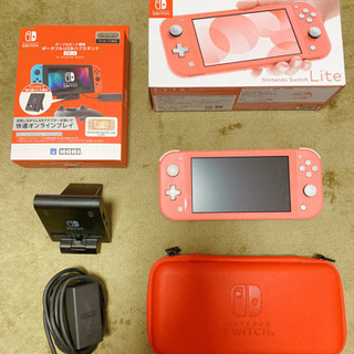 Nintendo Switch Lite コーラルピンク(中古)...