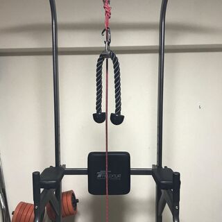 筋トレグッズすべて譲ります！（プレート115kg、可動ベンチ、懸垂機 